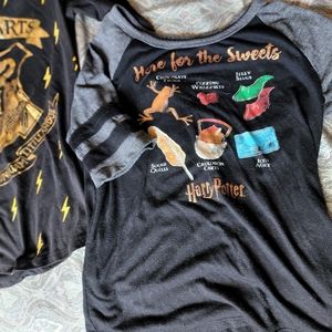 Girls Harry Potter shirts